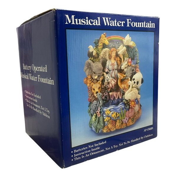 Accents | Battery Operated Tabletop Musical Water Fountain